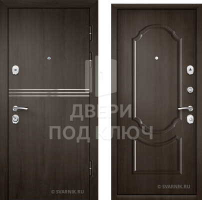 Входная накладная металлическая дверь в дом ДПК-4327