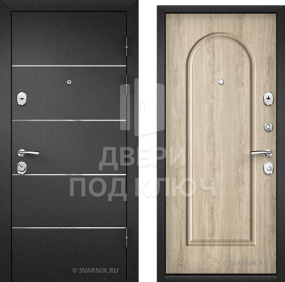 Накладная входная дверь на дачу ДПК-4682