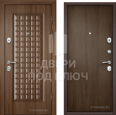 Металлическая входная накладная дверь для дачи ДПК-4703